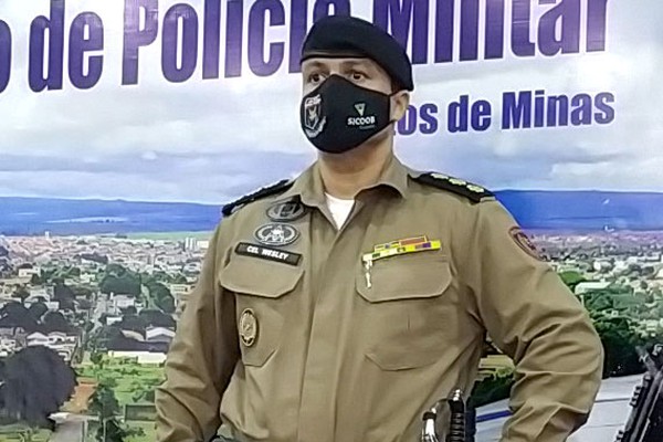 Comandante da 10ª RPM é transferido para a UTI em Uberaba por complicações da Covid-19