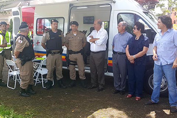 Polícia Militar recebe Base Móvel, armas e equipamentos para reforçar a segurança na cidade