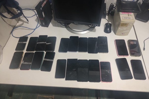 PM desmantela outra quadrilha que furtou mais de 20 celulares no dia do show de Gusttavo Lima