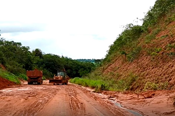 BR 365 tem o trânsito liberado após mais de 10 horas de interdição; MGC 354 segue interditada