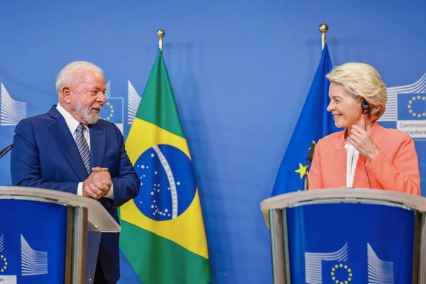 Acordo entre UE e Mercosul pode sair em 2023, diz presidente Lula