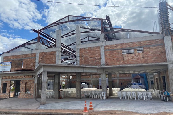 Movimentação de barraquinhas da festa de Nossa Senhora da Abadia começa nesta quinta-feira