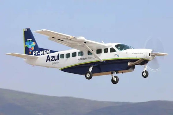 Voos comerciais entre Patos de Minas e BH voltarão com avião Cessna Grand Caravan, com 9 assentos