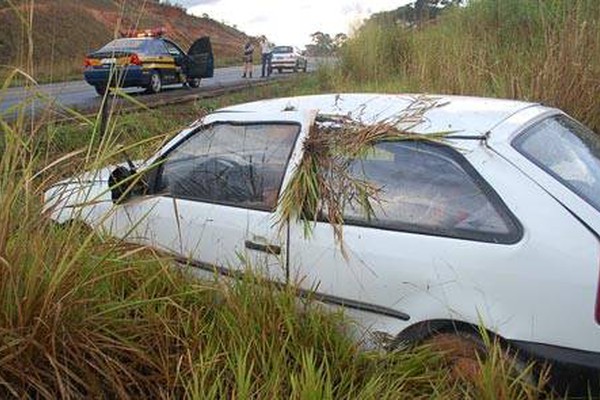 BR 365 tem 4 acidentes em poucas horas e PRF reforça a fiscalização na Fenamilho