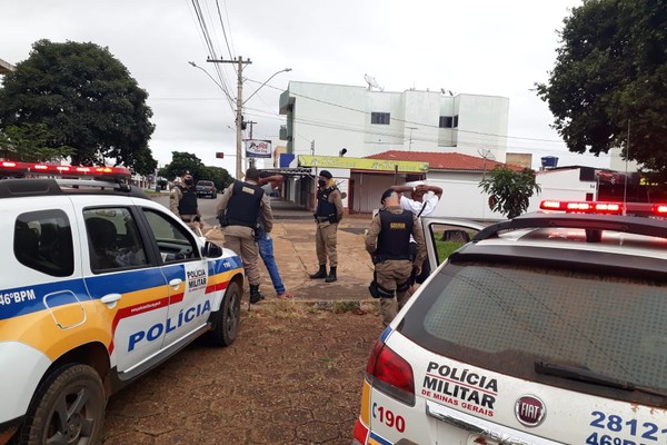 PM realiza operação preventiva de combate à criminalidade com apoio de aeronave em Coromandel