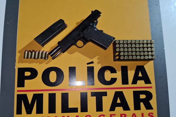 Representante comercial é preso por porte ilegal de arma de fogo ao ser abordado na BR 352