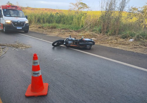 Jovem motociclista morre em acidente na BR 352, próximo ao Agnaldo das Pamonhas