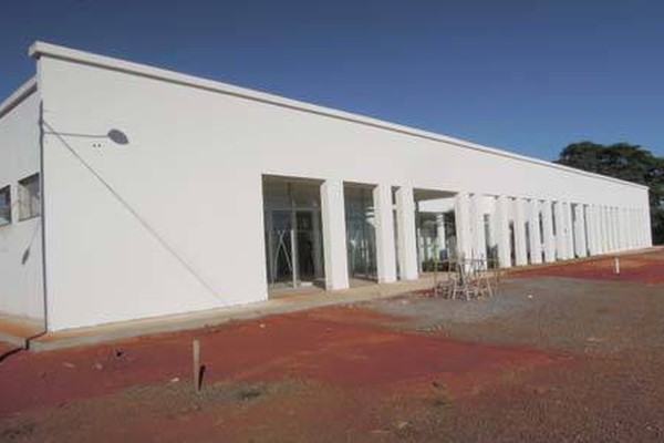 Construção do Hospital Veterinário do Unipam entra na fase de acabamento