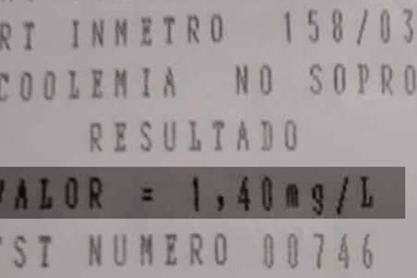 Motorista inabilitado é preso na AMG 1410 com um dos mais altos índices de embriaguez da região