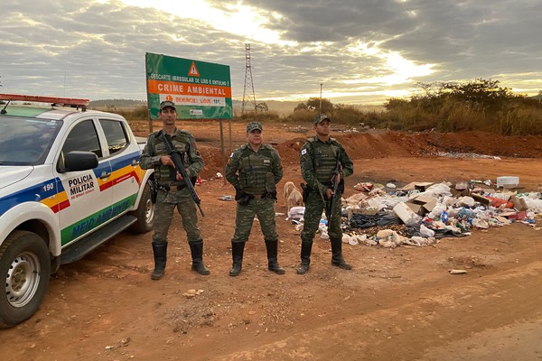 Polícia Militar Ambiental deflagra operação contra descarte irregular de lixo e  multa chega a R$6.600,00