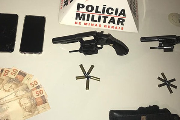 Em operação conjunta, PM e PC prendem membros de organização criminosa com armas de fogo