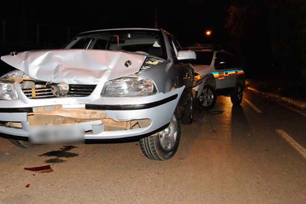 Acidente com quatro carros na Fátima Porto deixa duas pessoas feridas e dificulta o trânsito