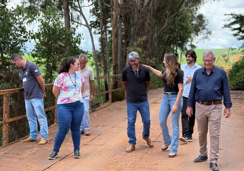 LMG 722 vai ganhar ponte de concreto sobre o Rio Paranaíba, afirma Ludmila Falcão