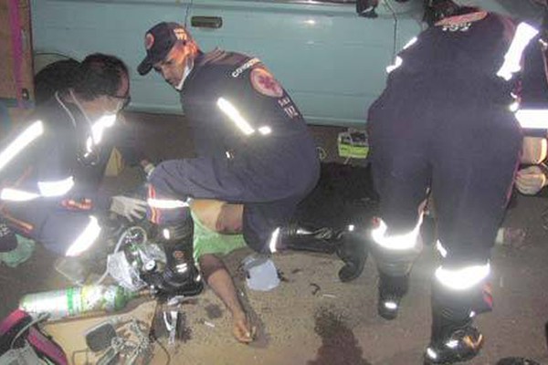 Motociclista inabilitado morre em acidente com outro condutor também inabilitado