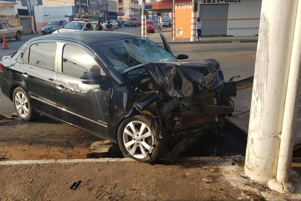 Mais um acidente no cruzamento da rua Major Gote com a avenida Piauí volta a fazer vítimas