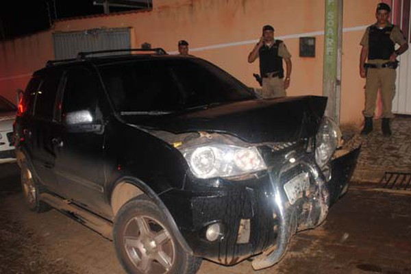 Depois de assaltar, jovem é atropelado pela vítima e tem que ser socorrido pelo SAMU