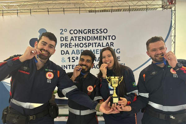 SAMU Noroeste é campeã da Olimpíada da Associação Brasileira de Medicina de Emergência