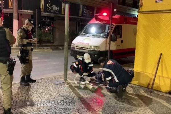 Idoso fica em estado gravíssimo depois de ter a cabeça pisoteada 21 vezes em Patos de Minas