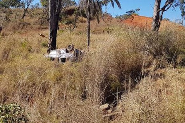 Grave acidente na BR-354 faz mais uma vítima fatal e deixa quatro pessoas feridas