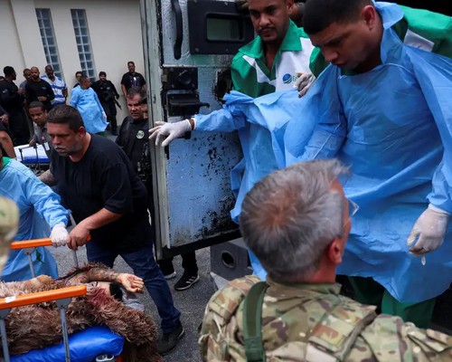 Operação no Rio contra facções criminosas registra 64 mortes