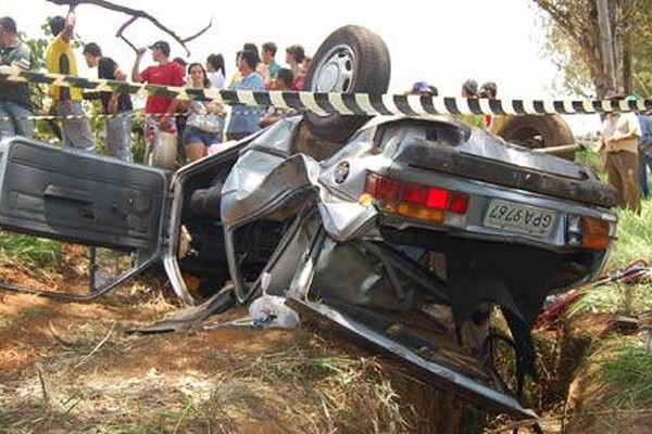 Tragédia em família na BR 354: três pessoas morrem e duas ficam feridas 