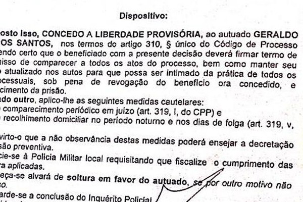 Justiça de Tiros concede liberdade para caseiro que matou invasor em fazenda