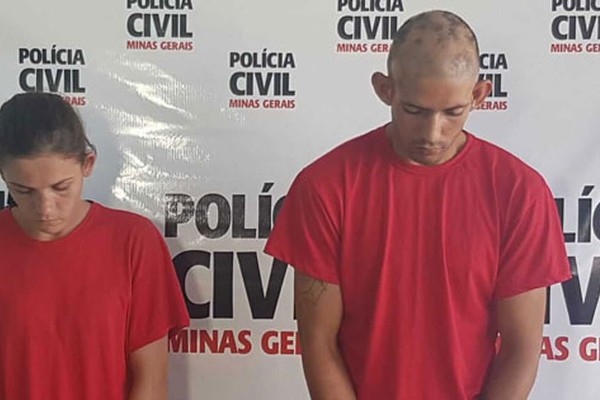 Polícia Civil apresenta casal que matou idoso de 84 anos para roubar e depois simulou suicídio