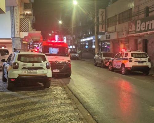 Tentativa de sequestro termina com um morto e outro ferido no centro de Patos de Minas