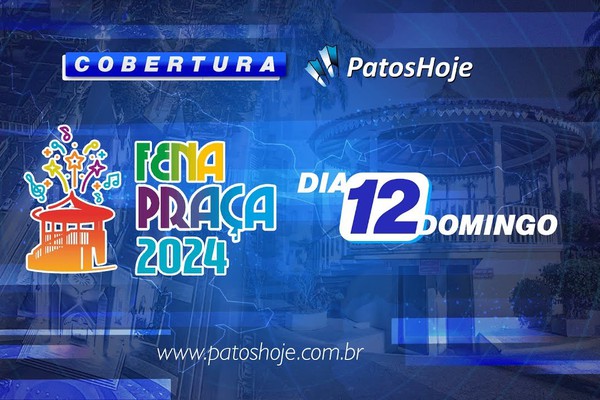 Fenapraça 2024 - Domingo de Fenapraça tem artistas exibindo o talento dos patenses no palco