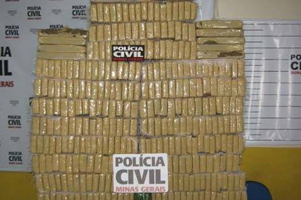 PC apreende mais de 300 quilos de maconha e haxixe que seriam distribuídos na região