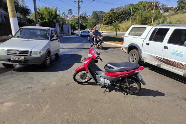 Derramamento de óleo por várias vias de Patos de Minas causa diversos acidentes