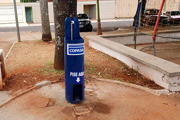 Copasa instala lavatórios na Orla da Lagoa Grande e servidores vão cuidar do cartão postal