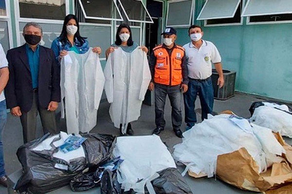 Com apoio da Cemil, UPA recebe Equipamentos de Proteção Individual doados pelo Rotary