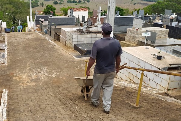 Prefeitura inicia preparativos e confirma abertura do Cemitério no Dia de Finados