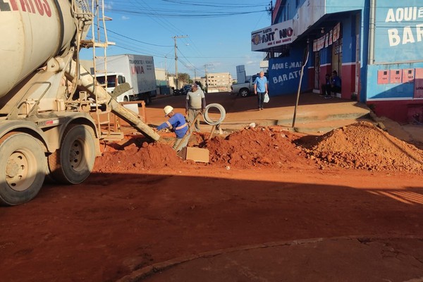 Moradores pedem celeridade, mas obras no bairro Alvorada seguem dentro do cronograma explica secretário