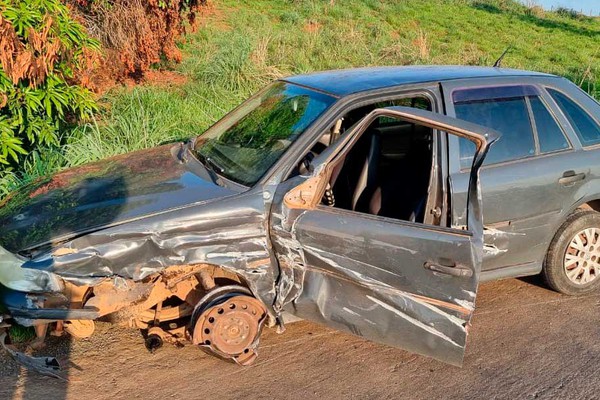 Motorista é preso por embriaguez ao volante após bater em caminhão de gás na MGC 354