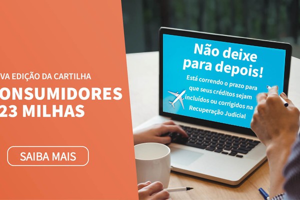 Defensoria Pública divulga cartilha a consumidores da 123 Milhas que têm créditos com a empresa