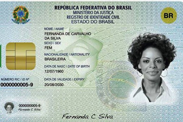 Nova Carteira de Identidade Nacional começa a ser emitida hoje