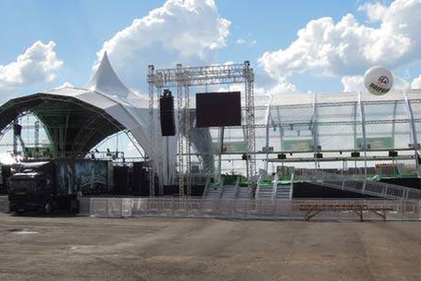 Parque se renova para receber a Fenamilho 2012 a partir de hoje