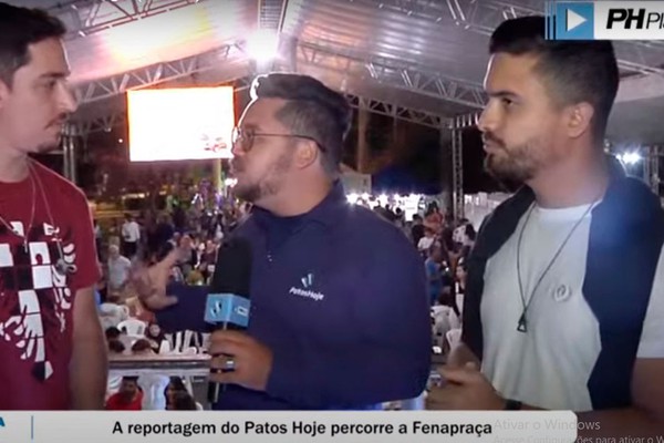 Fernando e Eduardo falam com o Patos Hoje e dão palinha de show no Coreto; ao vivo