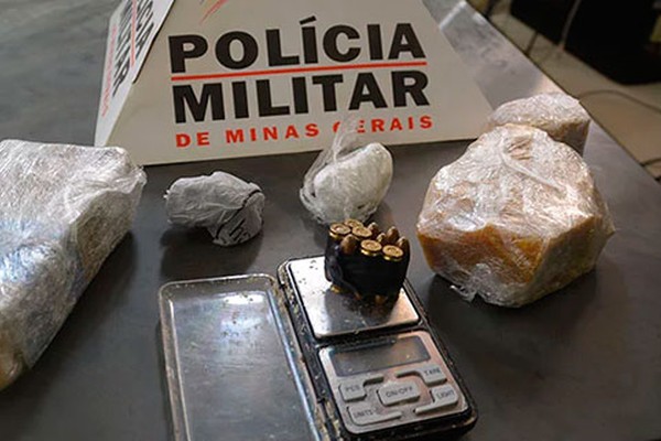 Jovem de 25 anos é preso com 1kg de crack e maconha no Bairro Cristo Redentor