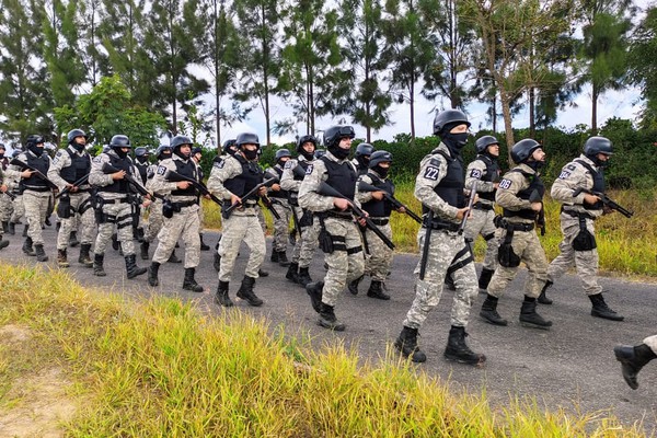 Policiais penais são treinados para atuarem em situações críticas em presídios e penitenciárias