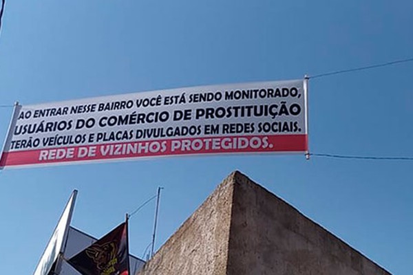 Patos Hoje mostra repercussão de faixas contra perturbação causada por ambientes de prostituição