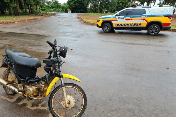 Homem de 55 anos é preso na MG 188 em Honda/Pop com número de chassi picotado