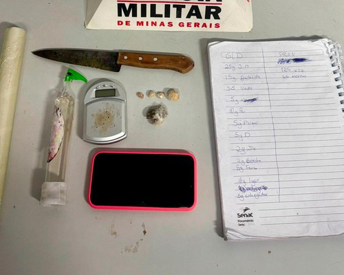 Adolescente é apreendido por tráfico de drogas no Jardim Esperança, em Patos de Minas