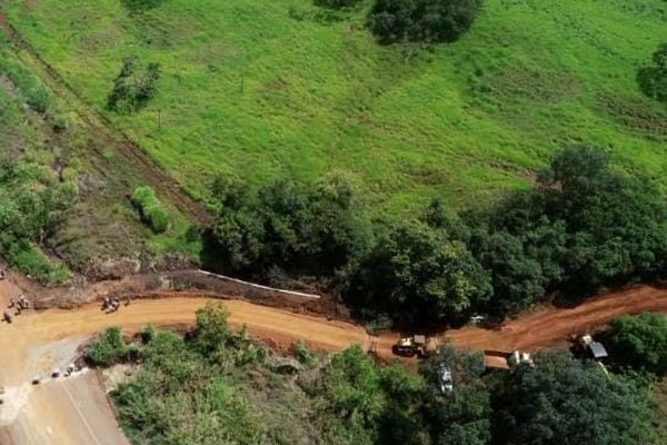 Acesso entre Presidente Olegário e Patos de Minas é fechado de novo para obras de manutenção