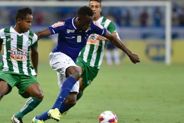 Mamoré sai na frente, mas toma gol no finalzinho e fica no empate com o Cruzeiro