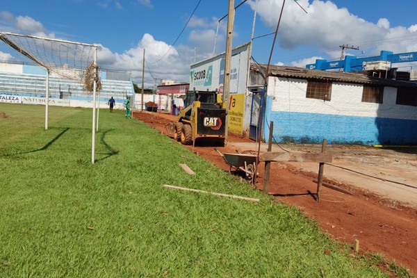 Estádio Zama Maciel passa por melhorias e nova diretoria promete mais comodidade em 2024