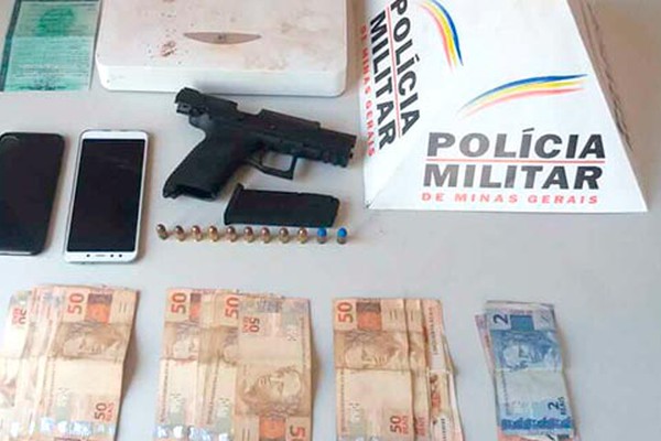 PM prende vários por tráfico, posse ilegal de arma e poluição sonora em São Gotardo