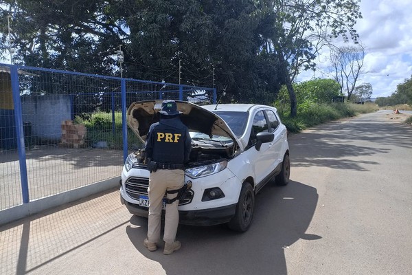 PRF aprende carro roubado, prende condutora e passageiro e destaca importância do trabalho